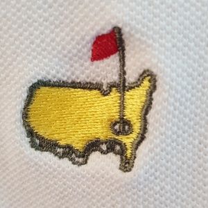 Masters golf tournament polo shirt white